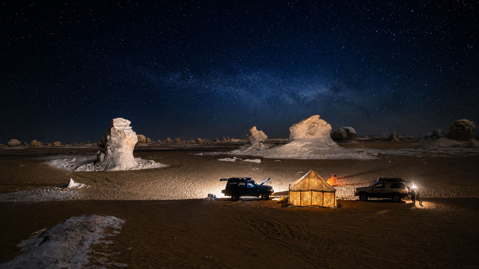 night at the desert