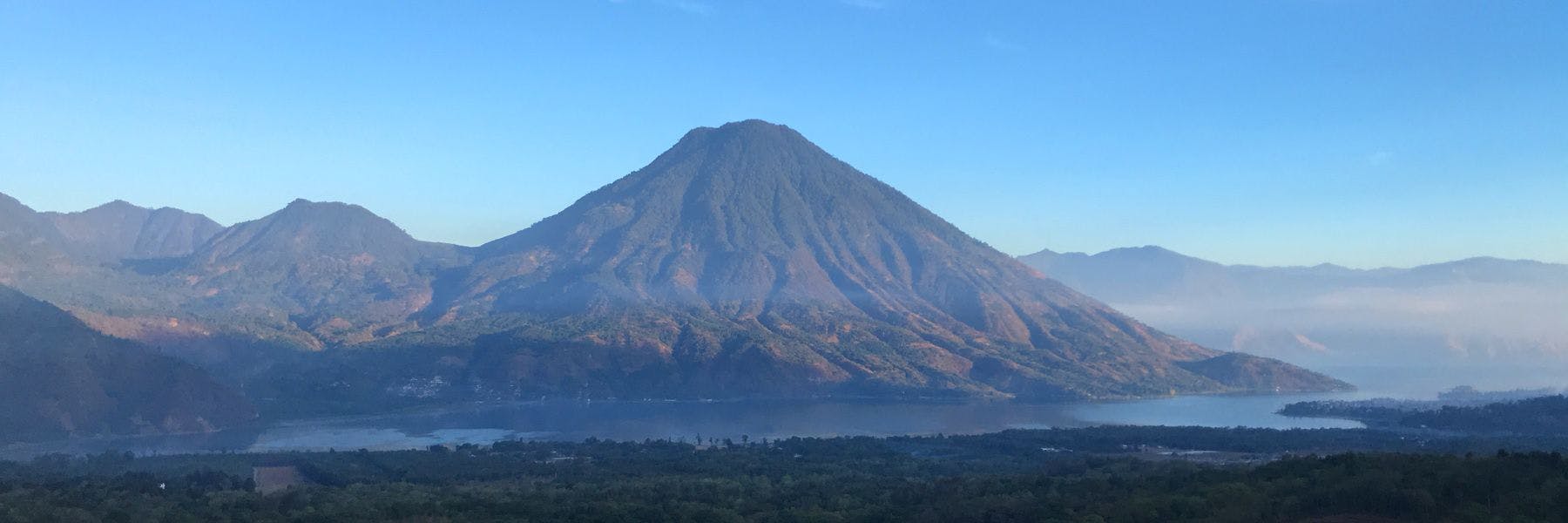 San Pedro Volcano, Lake Atitlán, Guatemala