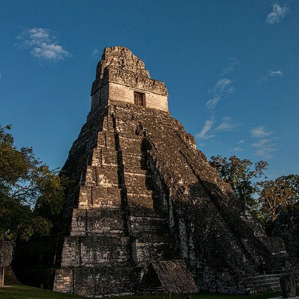 temple iv, gran jaguar in tikal Guatemala